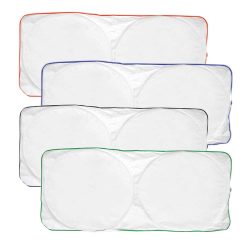 White Tyvek Car Sunshades