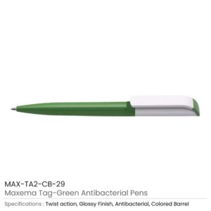 Tag Green Anti-Bacterial Pens - Image 6