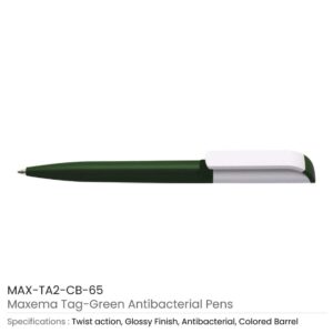 Tag Green Anti-Bacterial Pens - Image 10