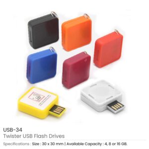 Twister USB Flash Drives - Image 3