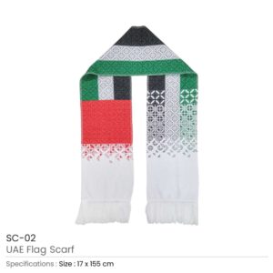 UAE Flag Scarfs - Image 3