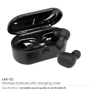 Wireless Earbuds with Charging Case - Image 3