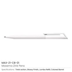 Maxema Zink Pens Colored Barrel - Image 5