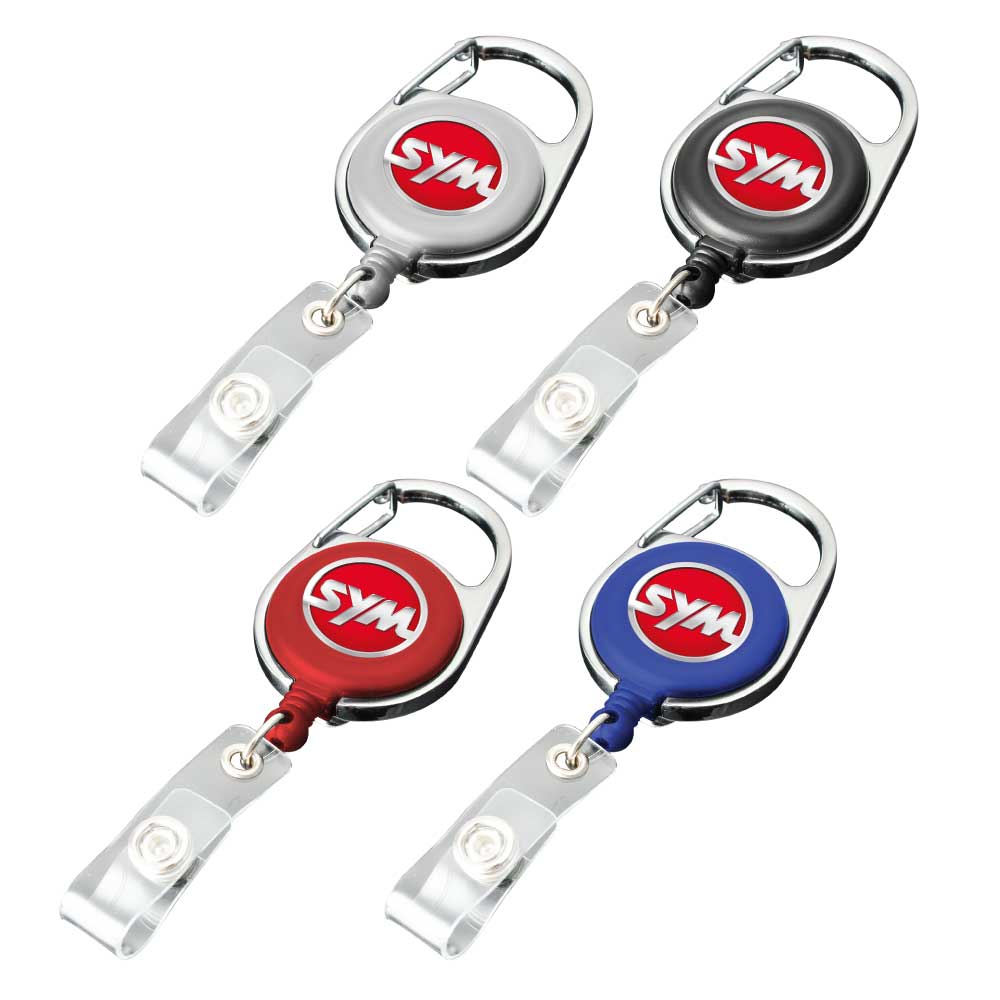 Promotional Carabiner Reel Badges | Magic Trading Company -MTC