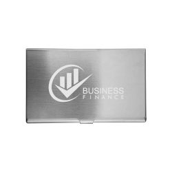 Steel Business Card Holder - Image 2