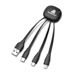 Light Up Logo Multi Charging Cable - Image 2