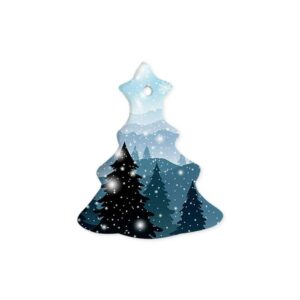 Christmas Tree Ceramic Ornaments - Image 2