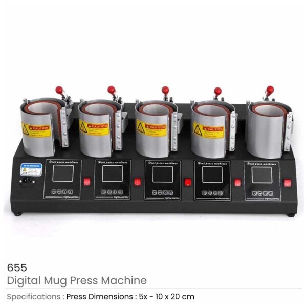5 in 1 Mug Press Machine 655