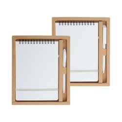 Antibacterial Gift Sets with Notepad and Pen - Image 1