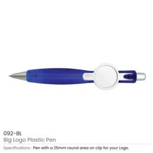 Big Logo Promotional Pens - Image 3