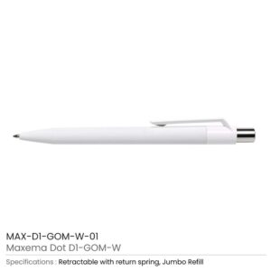 Dot Pens with White Clip - Image 5