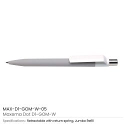 Dot Pens with White Clip - Image 8