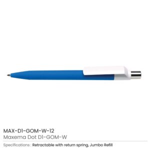 Dot Pens with White Clip - Image 10