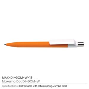 Dot Pens with White Clip - Image 12