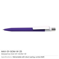 Dot Pens with White Clip - Image 14