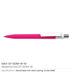 Dot Pens with White Clip - Image 18