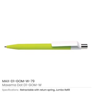 Dot Pens with White Clip - Image 24