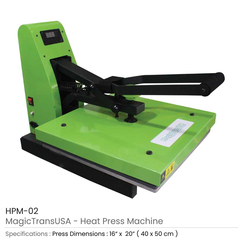 Flat Heat Press HPM | Magic Trading Company -MTC