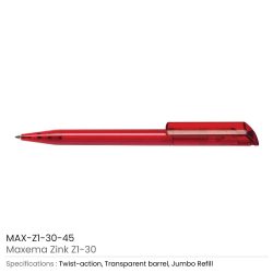 Maxema Zink Pens Transparent body - Image 14
