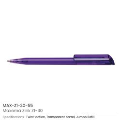 Maxema Zink Pens Transparent body - Image 7