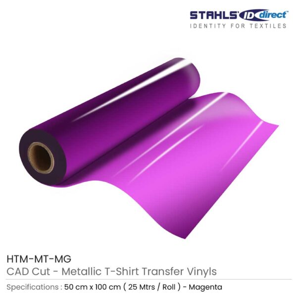 Metallic Heat Transfer Vinyl Magenta