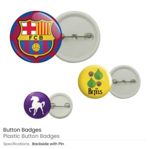 Plastic Button Badges - Image 6