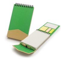 Recycled Notepad with Pen - Image 3