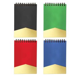 Recycled Notepad with Pen - Image 1