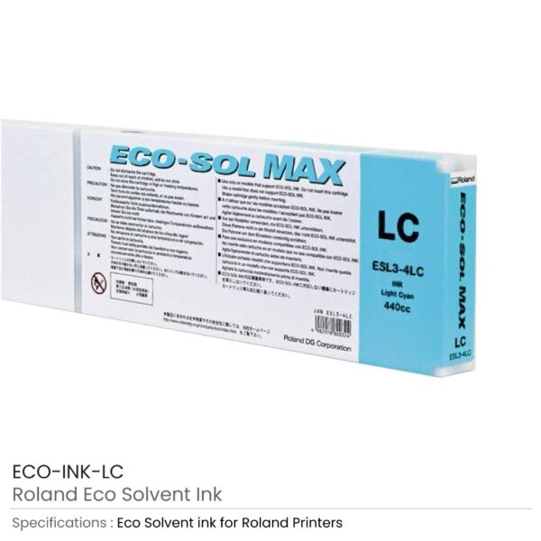 Roland Eco Solvent Ink Light Cyan