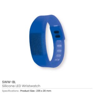 Silicone Wristbands with Digital Watch - Image 10