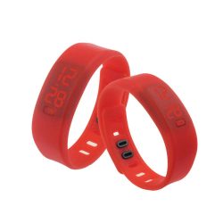 Silicone Wristbands with Digital Watch - Image 2