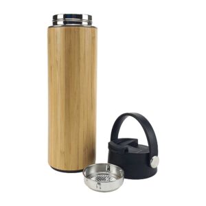 Bamboo Flask with Tea Infuser - Image 4