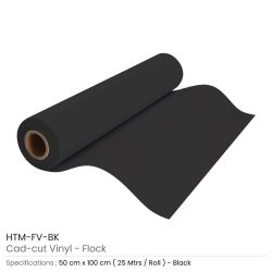 Cad Cut Vinyl Black