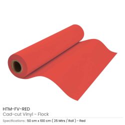 Cad Cut Vinyl Red