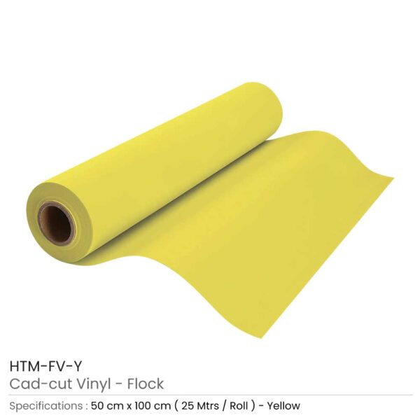 Cad Cut Vinyl Yellow