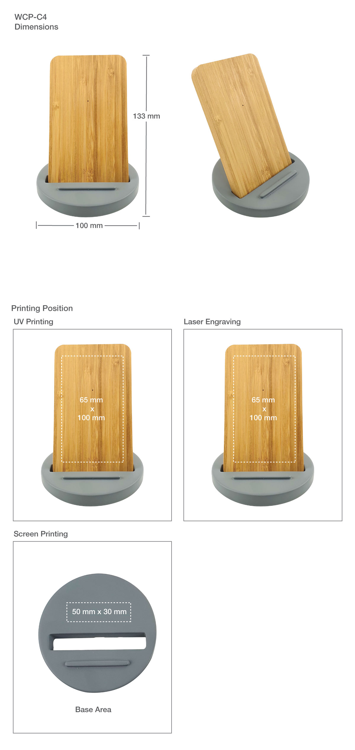 Printing on Wireless Charger