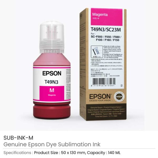 Epson Sublimation Ink Magenta