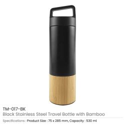 Travel Bottles with Bamboo - Image 3