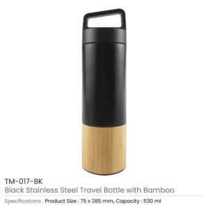 Travel Bottles with Bamboo - Image 3