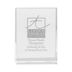 Inclined Rectangular Crystal Awards - Image 2