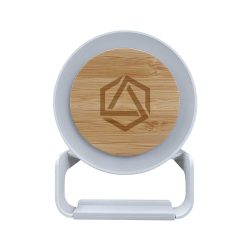 BT Speakers with 10W Wireless Charging & Night Lamp - Image 2