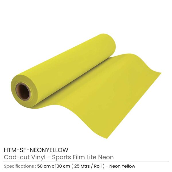 CAD-CUT Neon Vinyls Yellow