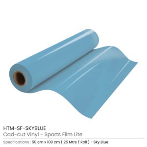 CAD CUT Vinyls Sky Blue