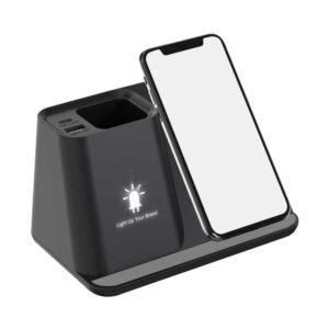 Desktop Pen Holder with 5W Wireless Charger - Image 5