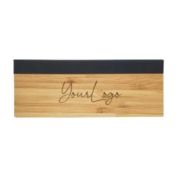 Bamboo Pen Box with Velvet Interior - Image 2