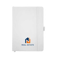 PU Notebooks with Pen Holder in A5 Size - Image 2