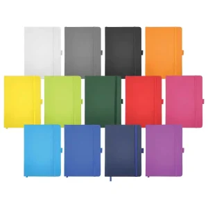 PU Notebooks with Pen Holder All Color