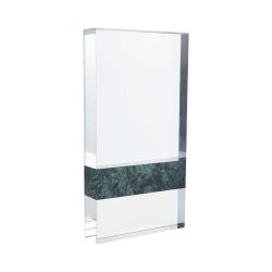 Rectangle Marble and Crystal Awards with Gift Box - Image 1