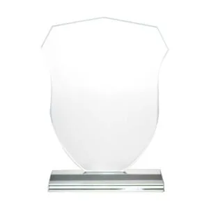 Shield Shaped Crystal Awards with Gift Box