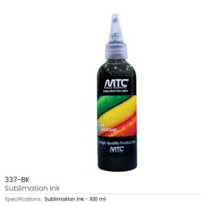 Sublimation Inks 100ml Black